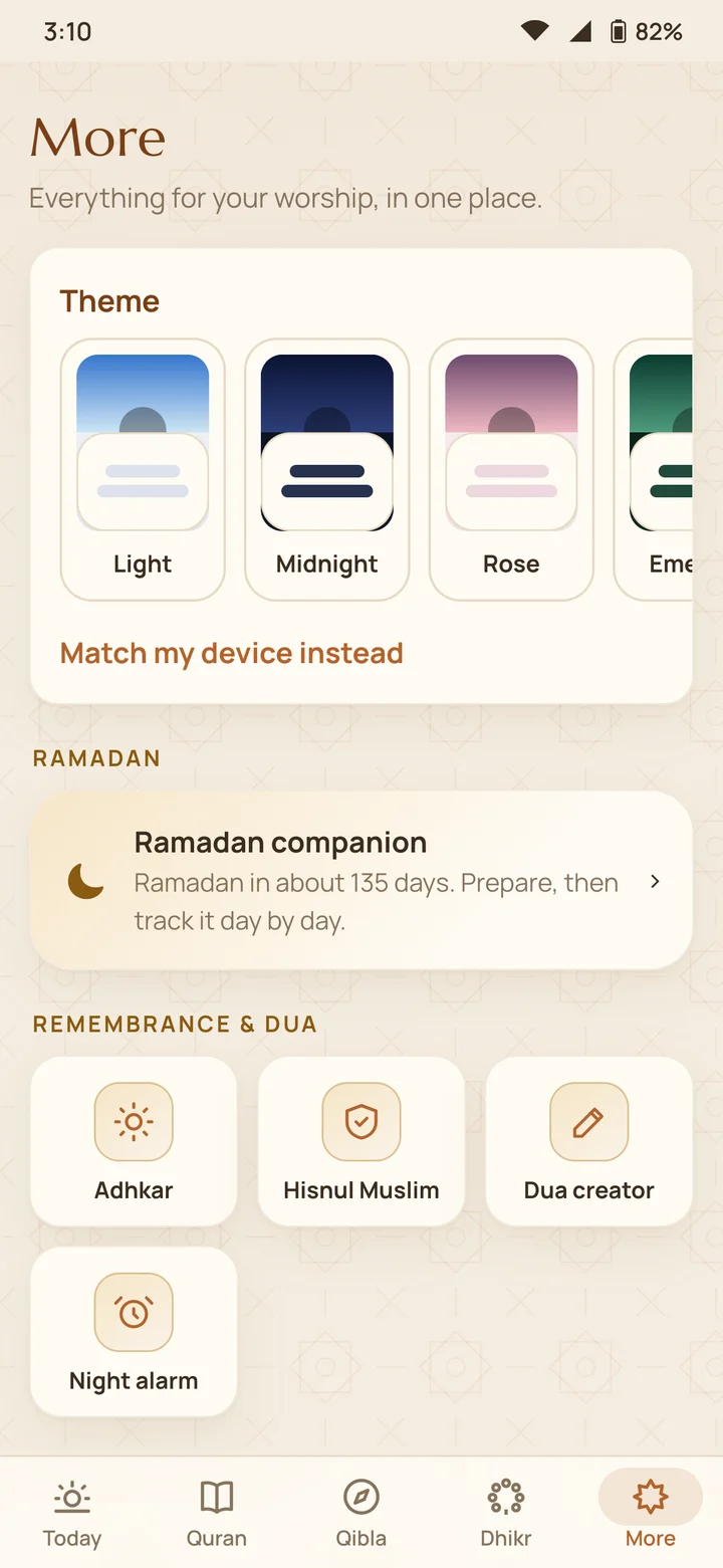 Themes